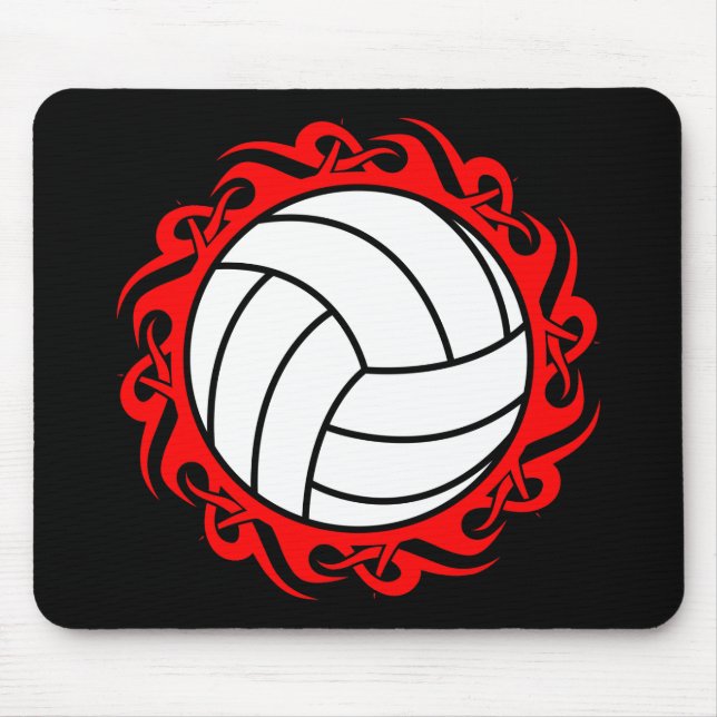 Tapis De Souris volleyball tribal (Devant)