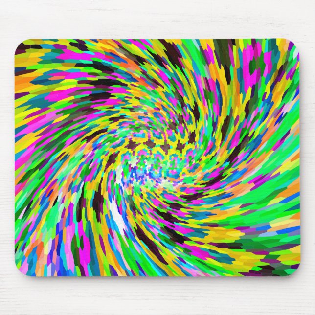 Tapis De Souris Vortex psychédélique (Devant)