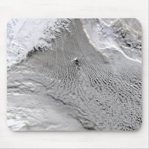 Tapis De Souris Vortexes de nuage outre d'île de janv. Mayen