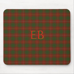 Tapis De Souris Vos initiales sur Bruce Clan tartan
