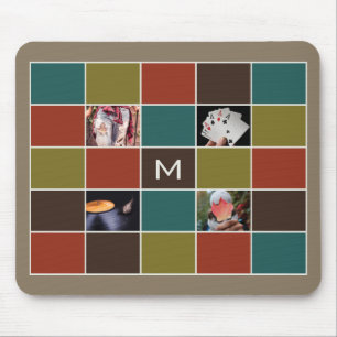 Tapis De Souris VOS PHOTOS & MONOGRAM mousepad personnalisé