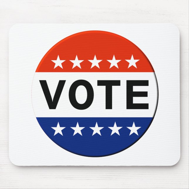 Tapis De Souris Vote 2026 Élection de mi-mandat (Devant)