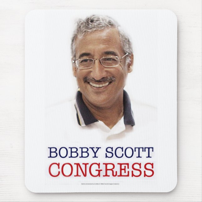 Tapis De Souris Vote Bobby Scott MOUSEPAD 2 (Devant)