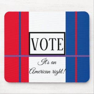 Tapis De Souris VOTE Mousepad