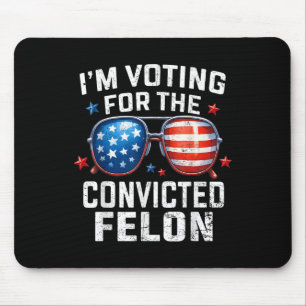 Tapis De Souris Voter Trump 2024 C'Est Drôle De Voter Pour Le