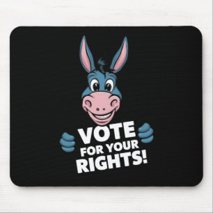 Tapis De Souris Votez Pour Vos Droits ! Autocollant