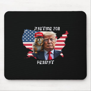 Tapis De Souris Votez Trump Pour L'Arachide L'Écureuil 4