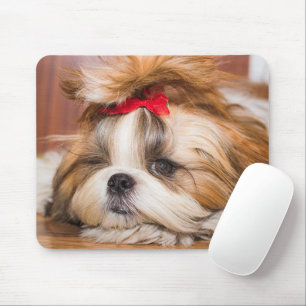 Tapis De Souris Votre chiot chien animal de compagnie photo person
