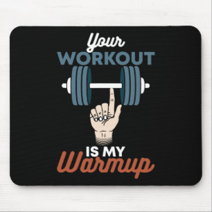 Tapis De Souris Votre Entraînement Est Mon Chauffage - Gymnase Amu