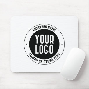 Tapis De Souris Votre logo ou votre conception d'entreprise   Text