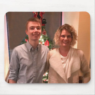 Tapis De Souris Votre propre image de famille de photo moderne