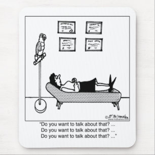 Tapis De Souris Voulez-vous parler de cela ?