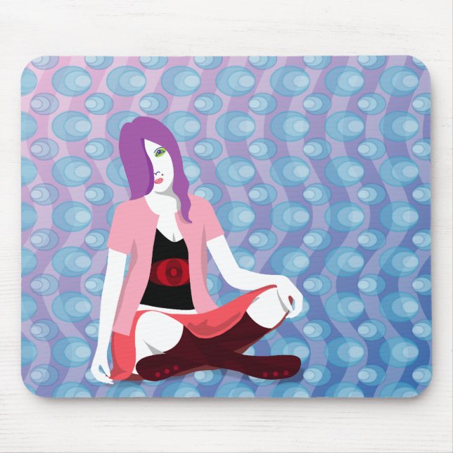 Tapis De Souris "Vous attendez" Mousepad (Devant)