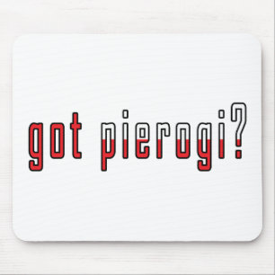 Tapis De Souris vous avez du pierogi ? Drapeau