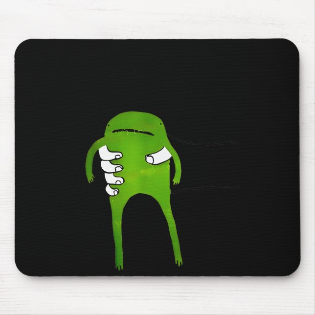 Tapis De Souris Vous devez accepter la grenouille drôle mème  (Devant)