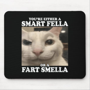 Tapis De Souris Vous êtes un Fella intelligent ou un Fart Smella d