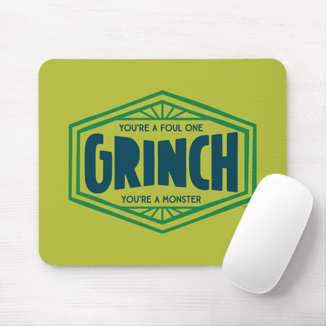 Tapis De Souris Vous êtes un Grinch infect (Avec souris)