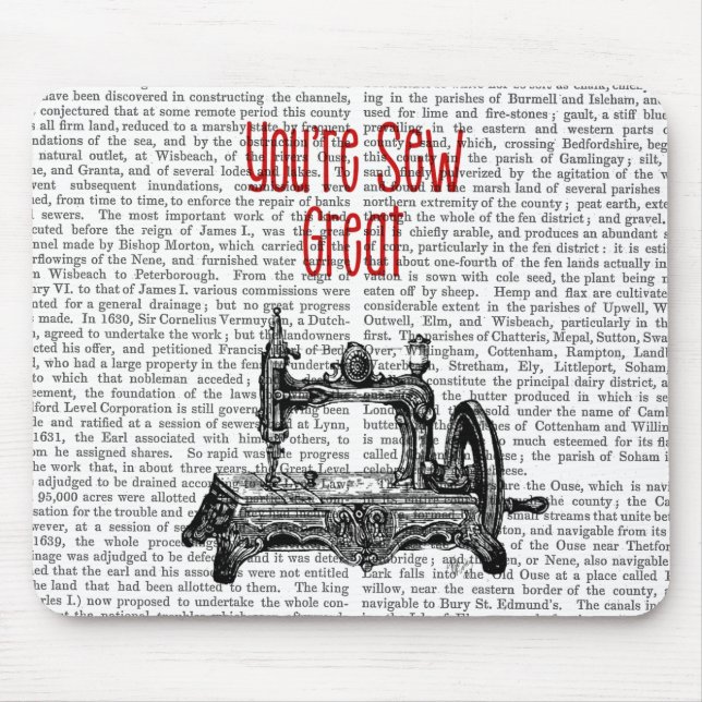 Tapis De Souris Vous êtes une grande illustration (Devant)