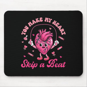 Tapis De Souris Vous faites sauter mon cœur avec plaisir sur un ry