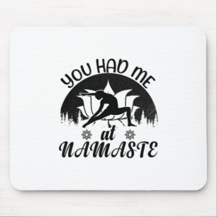 Tapis De Souris Vous m'aviez à Namaste-Yoga-Namaste-Méditation-Zen