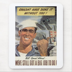 Tapis De Souris Vous n'auriez pas pu le faire sans vous