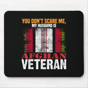 Tapis De Souris Vous N'Avez Pas Peur De Moi Mon Mari Est Afghan Vé