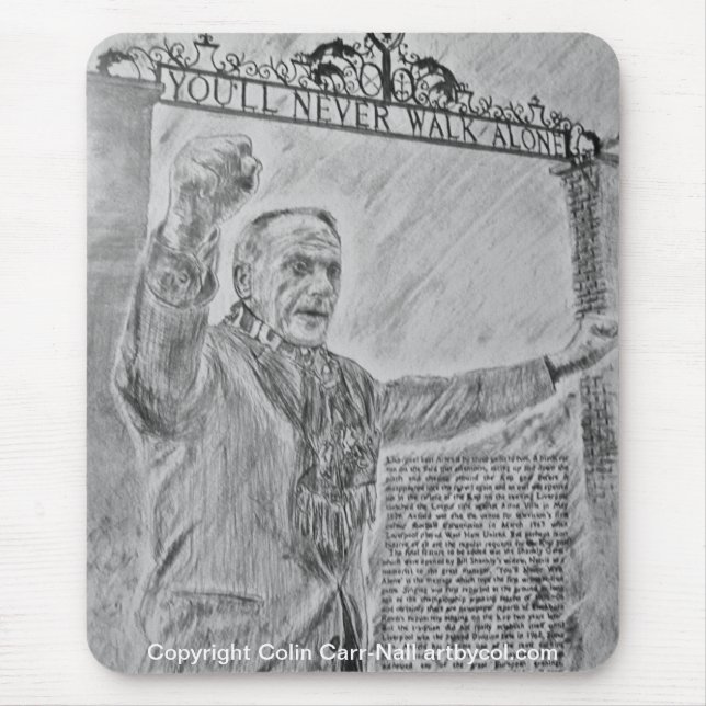 Tapis De Souris Vous ne marcherez jamais Colin Carr-Nall (Devant)