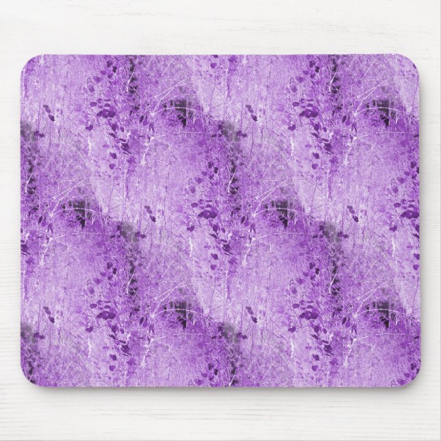 Tapis De Souris Voyage amusant en violet... (Devant)