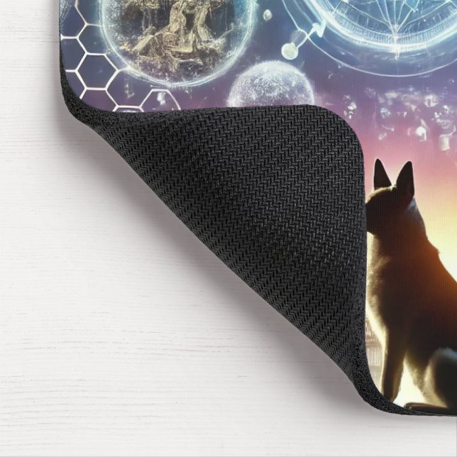 Tapis De Souris Voyage cosmique Mousepad (Coin)