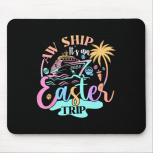 Tapis De Souris Voyage de croisière de Pâques 2025 Équipe de vacan