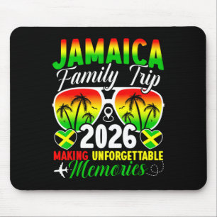 Tapis De Souris Voyage de famille en Jamaïque 2026 Création de sou