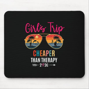 Tapis De Souris Voyage de filles moins cher qu'une thérapie 2026 É