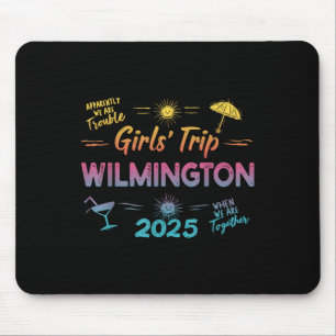Tapis De Souris Voyage de filles Wilmington 2025 Caroline du Nord