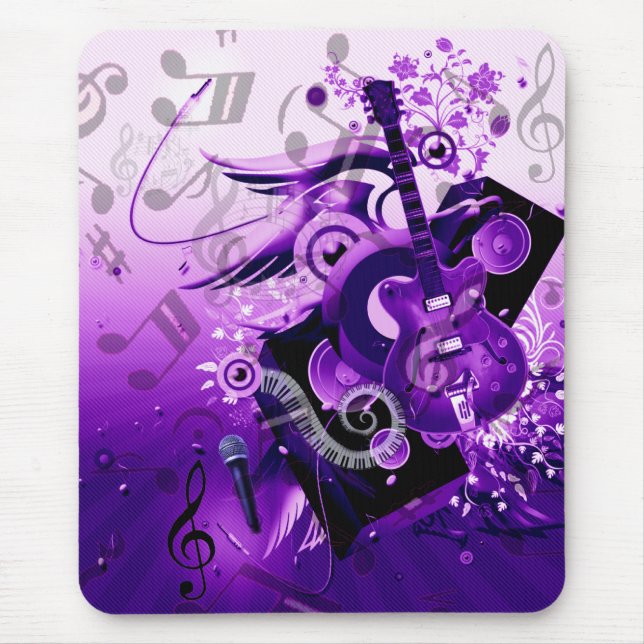 Tapis De Souris Voyage de musique_ (Devant)