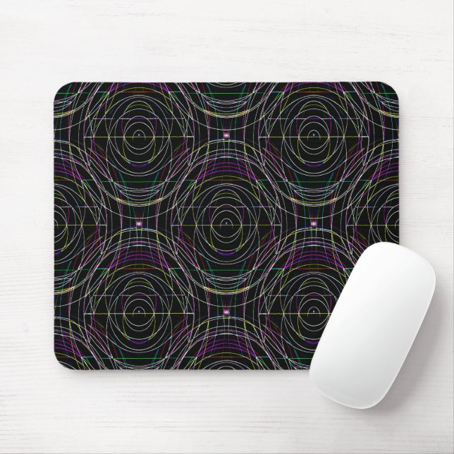 Tapis De Souris Voyage de nuit..... (Avec souris)