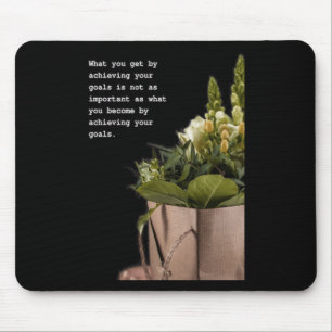 Tapis De Souris Voyage de transformation Citation inspirationnelle