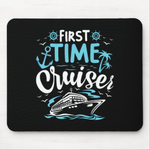 Tapis De Souris Voyage de vacances pour la première fois d'un bate