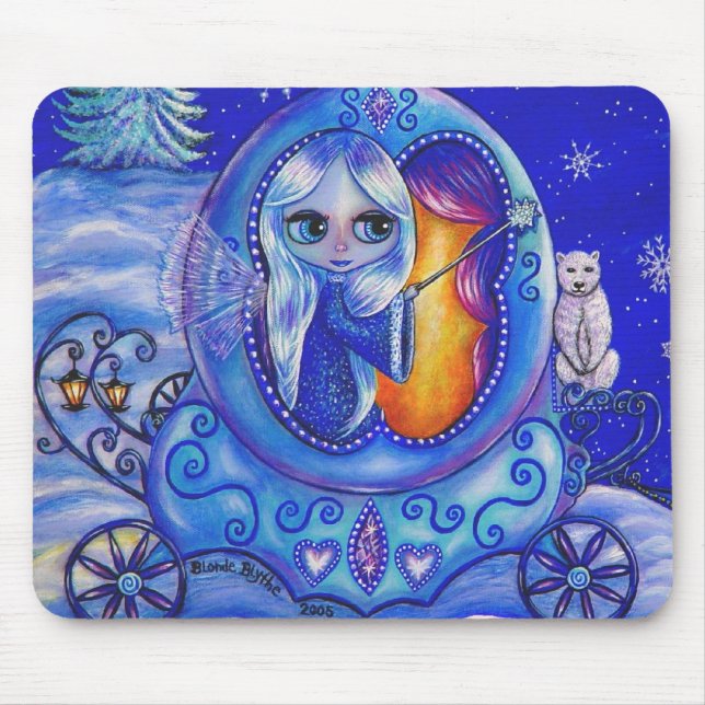 Tapis De Souris Voyage d'hiver Fairy Mousepad (Devant)