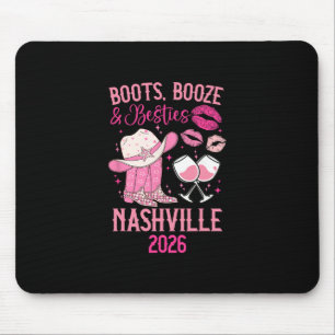 Tapis De Souris Voyage drôle des meilleures amies à Nashville 2026