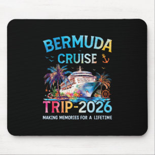 Tapis De Souris Voyage en croisière aux Bermudes 2026 Vacances en