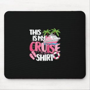 Tapis De Souris Voyage en mer mignon femmes filles Ceci est ma cro