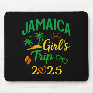 Tapis De Souris Voyage Jamaïque Filles 2025-vacances Caraïbes cool