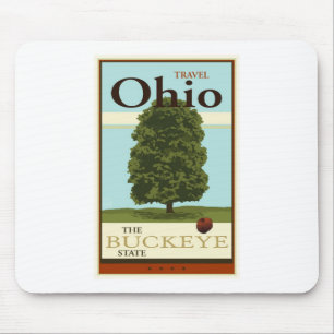 Tapis De Souris Voyage Ohio