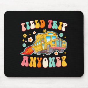 Tapis De Souris Voyage Scolaire Conducteur de Bus Scolaire Science