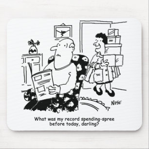 Tapis De Souris Voyage shopping. Enregistrez les dépenses. Dépasse
