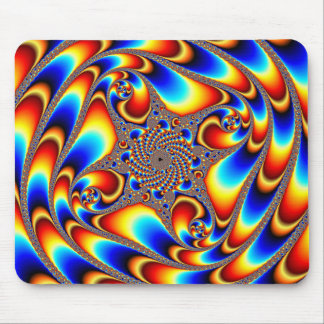Tapis De Souris Voyage spatial - Fractal