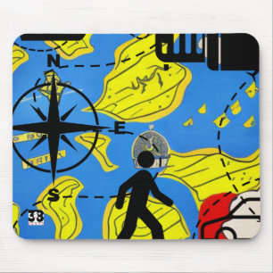 Tapis De Souris Voyageur mondial