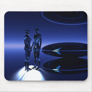 Tapis De Souris Voyageurs de temps et espace