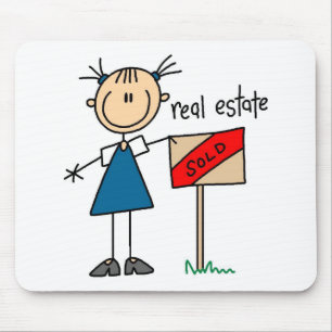 Tapis De Souris Vrai agent immobilier