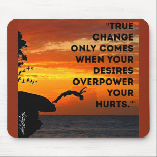 Tapis De Souris "Vrai changement"